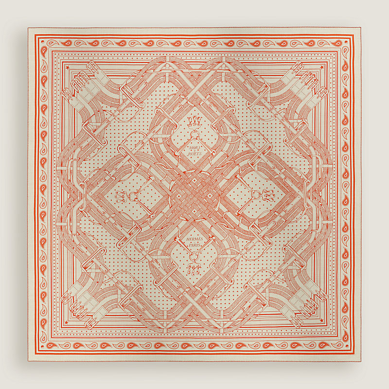 Mors a Jouets Bandana shawl 140 | Hermès USA